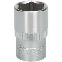 Sealey 3/8" Drive Hexagon WallDrive Socket Metric 3/8" 13mm