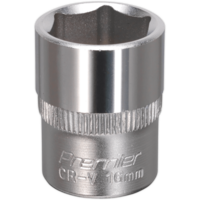 Sealey 3/8" Drive Hexagon WallDrive Socket Metric 3/8" 16mm
