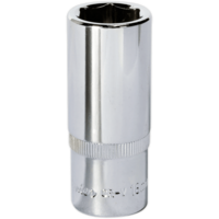 Sealey 3/8" Drive Polished Deep Hexagon WallDrive Socket Metric 3/8" 18mm