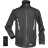 Sealey 5v Heated Rain Jacket and 20ah Power Bank Black XL