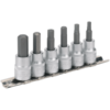 Sealey 6 Piece 3/8" Drive Hex Key Socket Bit Set Metric 3/8"