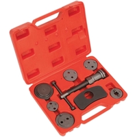 Sealey 8 Piece Brake Piston Wind Back Set