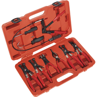 Sealey 9 Piece Hose Clamp Removal Tool Kit