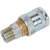 Sealey AC23 PCL100 Coupling Body Male 1/2" BSP Pack of 1