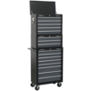 Sealey American Pro 16 Drawer Roller Cabinet and Tool Chest Black