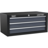 Sealey American Pro 3 Drawer Mid Tool Chest Black / Grey