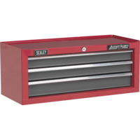 Sealey American Pro 3 Drawer Tool Chest Red / Grey