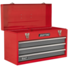 Sealey American Pro 3 Drawer Tool Chest Red / Grey