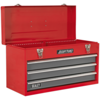 Sealey American Pro 3 Drawer Tool Chest Red / Grey