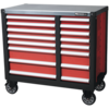 Sealey AP24 Series 16 Drawer Tool Roller Cabinet Black / Red