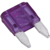 Sealey Automotive Mini Blade Fuses 3A Pack of 50