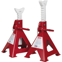 Sealey Axle Stands Pair Ratchet Type with Safety Pin 6 Tonne