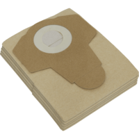 Sealey Bag Filters for PC20SD20V Vacuum Cleaner Pack of 5