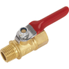 Sealey Ball Valve Lever 1/4" Bspt (M) x 1/4" Bsp (F)