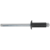 Sealey Black Aluminium Rivets 3.2mm 8mm Pack of 200