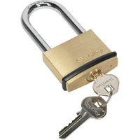 Sealey Brass Padlock 50mm Long