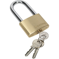 Sealey Brass Padlock 60mm Long