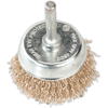Sealey Brassed Steel Wire Cup Brush 50mm 6mm Shank