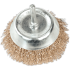 Sealey Brassed Steel Wire Cup Brush 75mm 6mm Shank