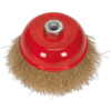 Sealey Brassed Wire Cup Brush 125mm M14 Thread