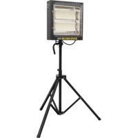 Sealey Ceramic Heater and Telescopic Tripod Stand 110v