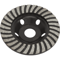 Sealey Concrete Grinding Head Turbo Row 115mm