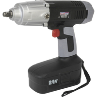 Sealey CP2450 24v Cordless 1/2" Drive Impact Wrench 410lb.ft with 1 Battery 1.7ah