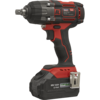 Sealey CP650LI 18v Cordless Brushless 1/2" Drive Impact Wrench 1 x 4ah Li-ion Charger Case