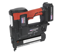 Sealey CPNG18 18v Cordless Nail Staple Gun 1 x 2ah Li-ion Charger Case