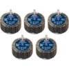 Sealey Flap Wheels Pack Of 5 60mm 30mm 40g