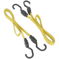 Sealey Flat Bungee Elastic Cord Set 910mm