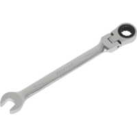 Sealey Flexible Head Ratchet Combination Spanner Metric 10mm