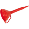 Sealey Funnel Flexible Spout and Filter 160mm
