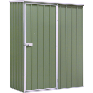 Sealey Green Galvanized Steel Shed 1.5m x 0.8m x 1.9m