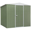 Sealey Green Galvanized Steel Shed 2.3m x 2.3m x 1.9m
