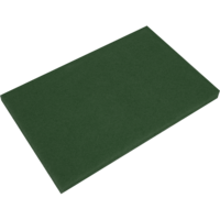 Sealey Green Scrubbing Pads for 12" x 18" Orbital Floor Sanders Pack of 5