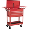 Sealey Heavy Duty 2 Shelf Cantilever Workshop Trolley Red