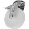 Sealey Heavy Duty Nylon Castor Wheel Bolt Hole and Total Lock 125mm