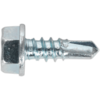 Sealey Hex Head Zinc Plated Din 7504K Self Drilling Screws 4.2mm 13mm Pack of 100