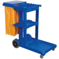 Sealey Janitorial Trolley Blue
