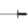 Sealey Large Flange Black Aluminium Rivets 4mm 14mm Pack of 200