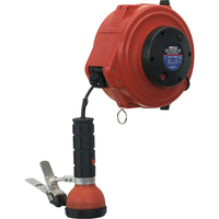 Sealey Lead Lamp System Retractable 15m 240v With 3x 1w Led Lead Lamp