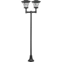 Sealey LED Solar Powered Twin Head Garden Light 1850mm