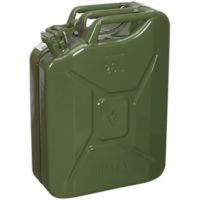 Sealey Metal Jerry Can 20l Green