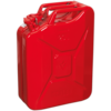 Sealey Metal Jerry Can 20l Red