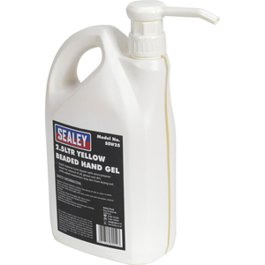 Sealey Moisturising Hand Gel with Micro Polymer Beads for Oil & Grease Removal 2.5L
