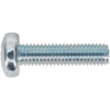 Sealey Pan Head Pozi Din 7985Z Machine Screws M5 20mm Pack of 100