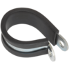 Sealey Pipe Clip Rubber Lined 35mm Pack of 25