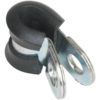 Sealey Pipe Clip Rubber Lined 6mm Pack of 25