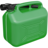 Sealey Plastic Fuel Can 10l Green
